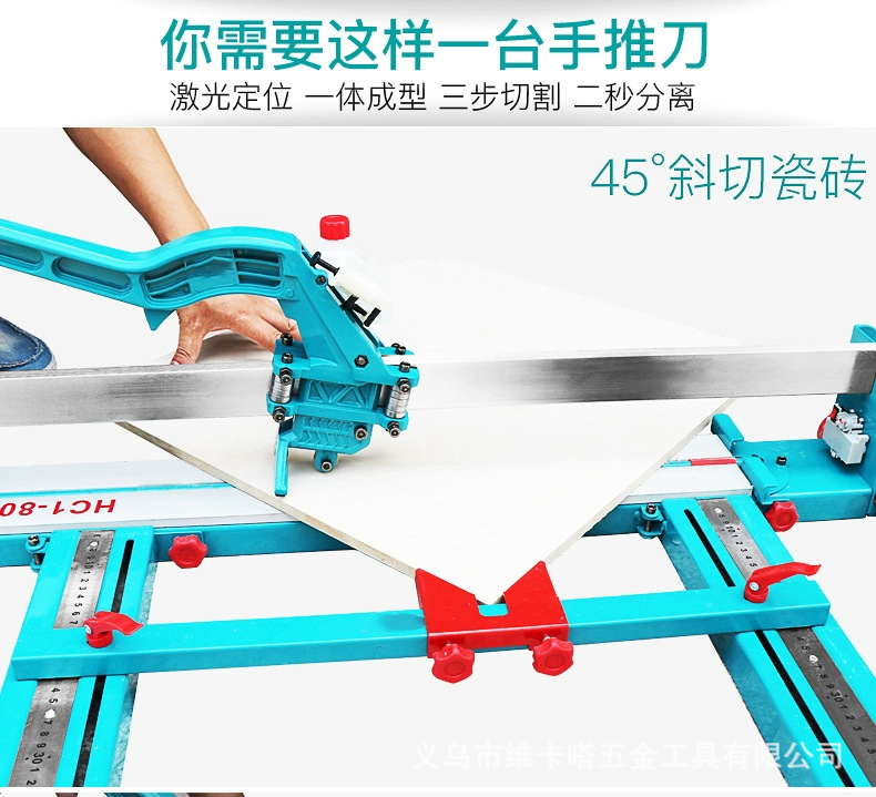 Manual push knife for tile cutting machine, high-precision cutting tool for tiles and floor tiles, laser stone cutting knife pic 3