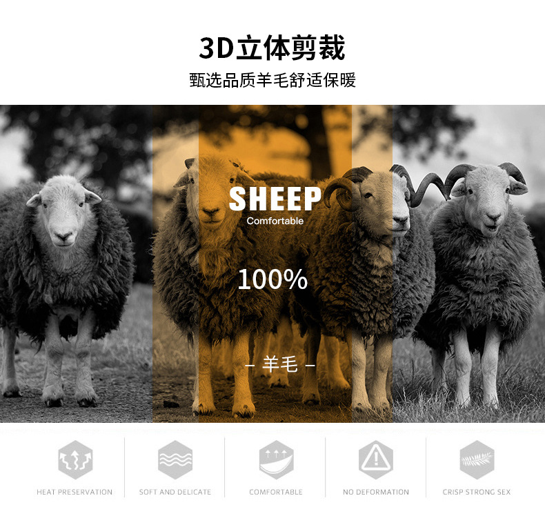 2023冬新款男士羊剪绒外套 双面羽绒内胆连帽夹克 一件代发AM8932详情4