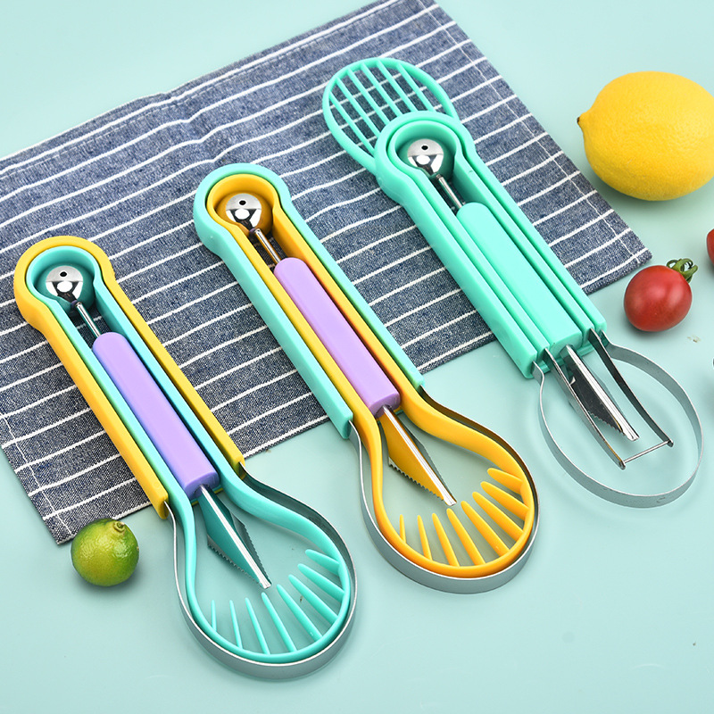 New Dragon and Phoenix double-blade popular fruit knife, portable household and outdoor multi-functional fruit knife, wholesale in Yangjiang pic 4