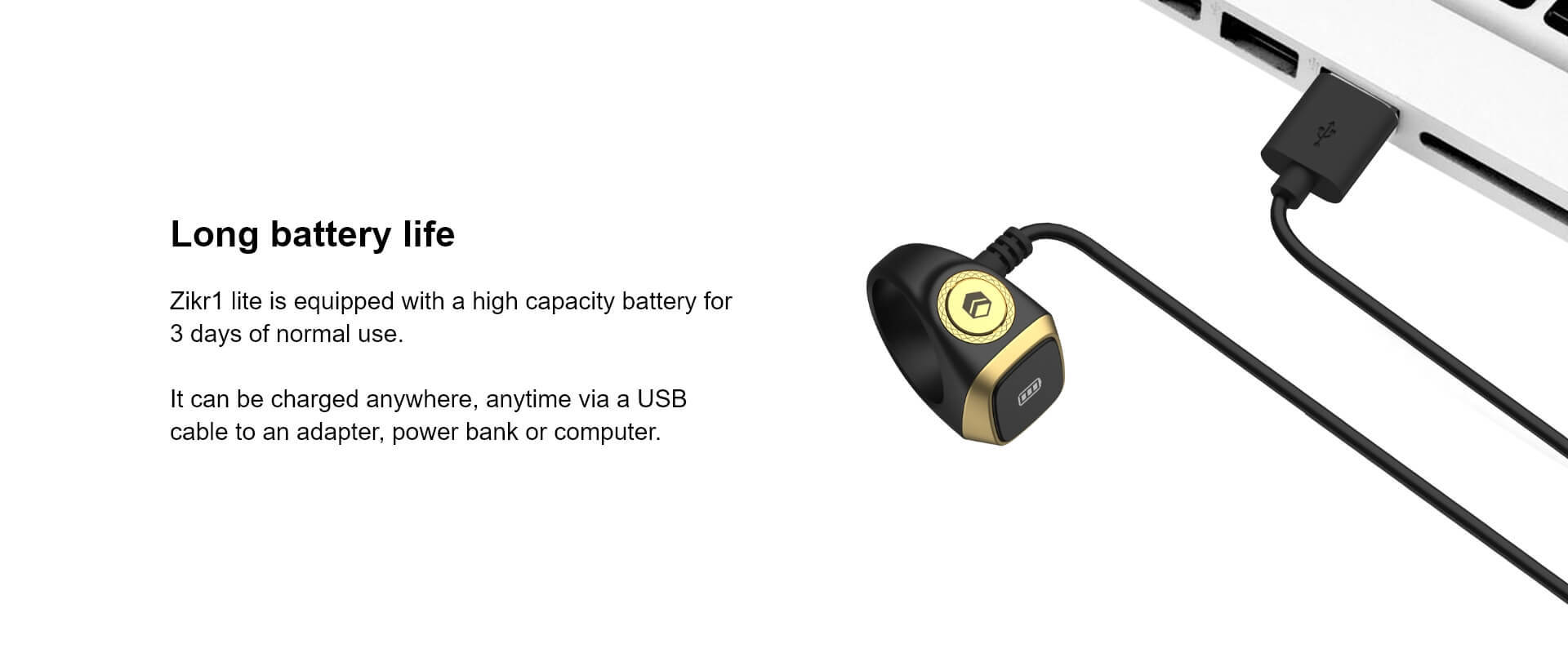 umeox Elegant and Innovative iqibla zikr ring counter Smart Ring Bluetooth Counter pic 15