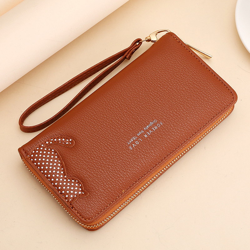 New fashionable zipper large-capacity wallet pic 4