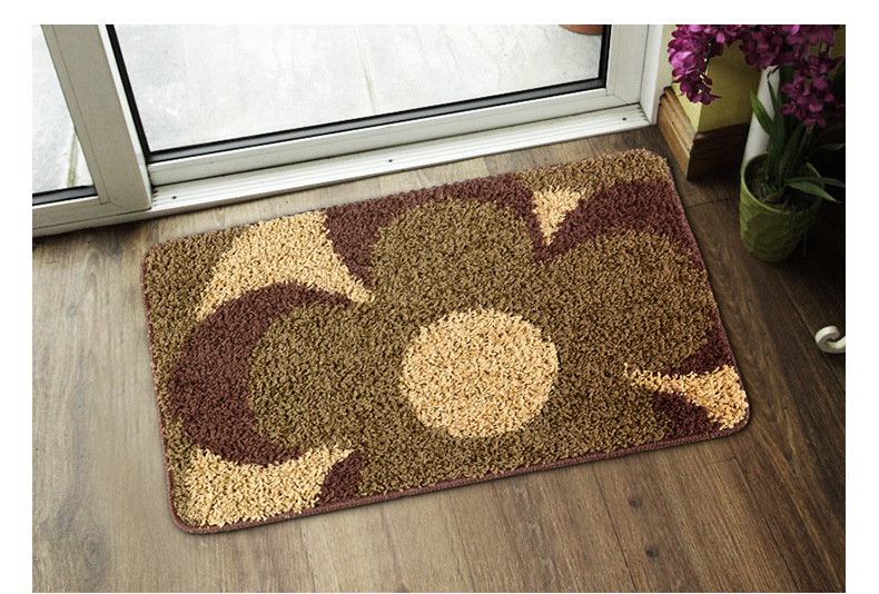 Wholesale of Xia Lang floor MATS, curved head yarn entrance door MATS, bedroom absorbent floor MATS, and bathroom anti-slip MATS pic 6