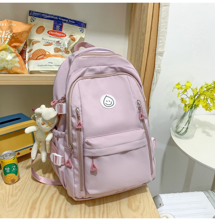 书包女新款可爱少女原宿大容量双肩包时尚初中高中小学生背包批发详情33
