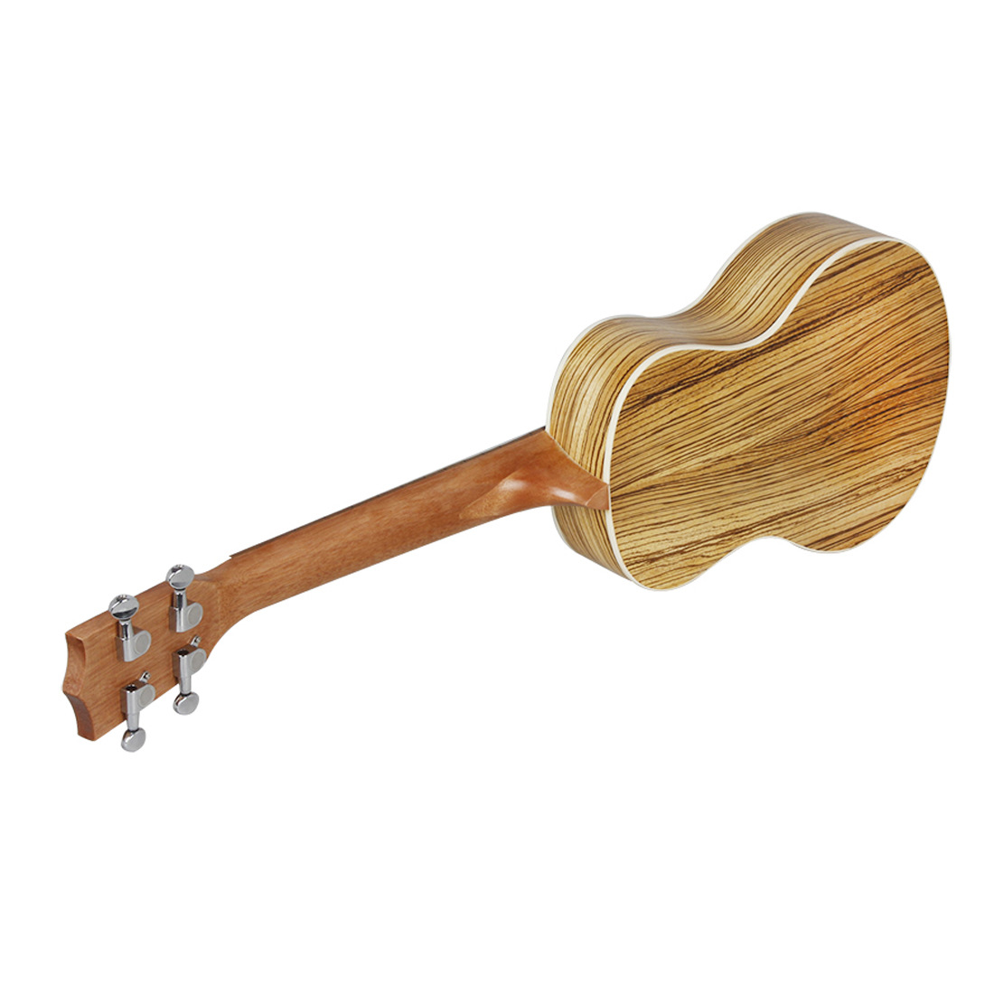 IRIN zebra wood Ukulele, ukulele, Hawaiian 4-string small guitar pic 11