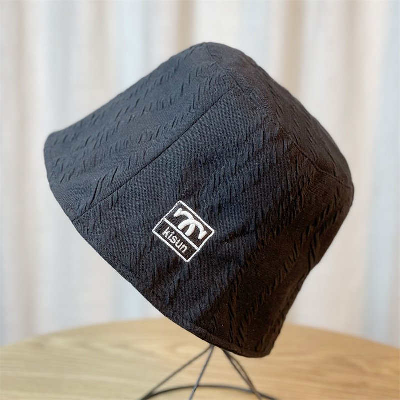 New niche bucket hat, summer embroidered letter sun hat, versatile and slimming, spring and autumn fisherman hat, trendy for women on Instagram pic 4