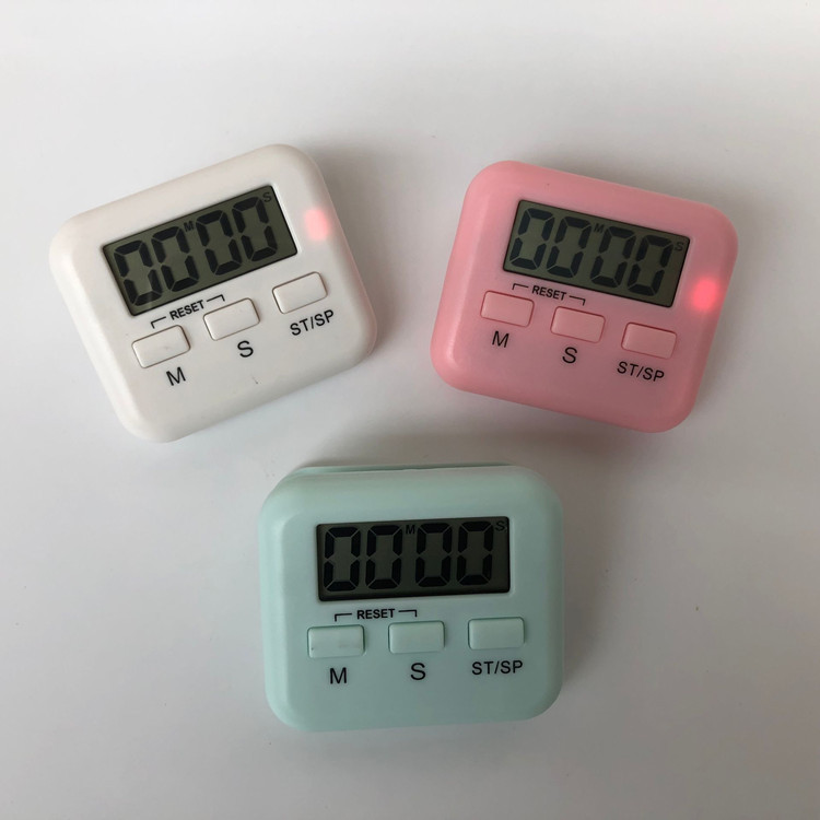 New electronic countdown timer 99 minutes 59 seconds student timer/kitchen timer/with flashing light reminder pic 11