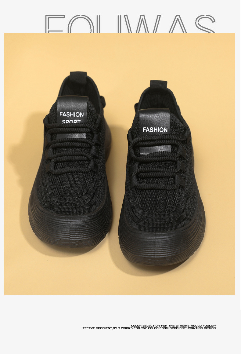 男女同款大码情侣鞋新款飞织网面透气休闲运动鞋青少年轻便跑步鞋详情22