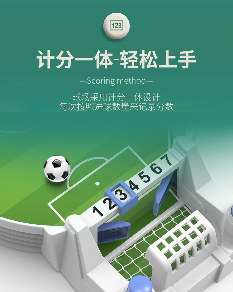 Finger catapult football machine, best-selling toy, two-player battle puzzle basketball machine, desktop party game toy pic 12