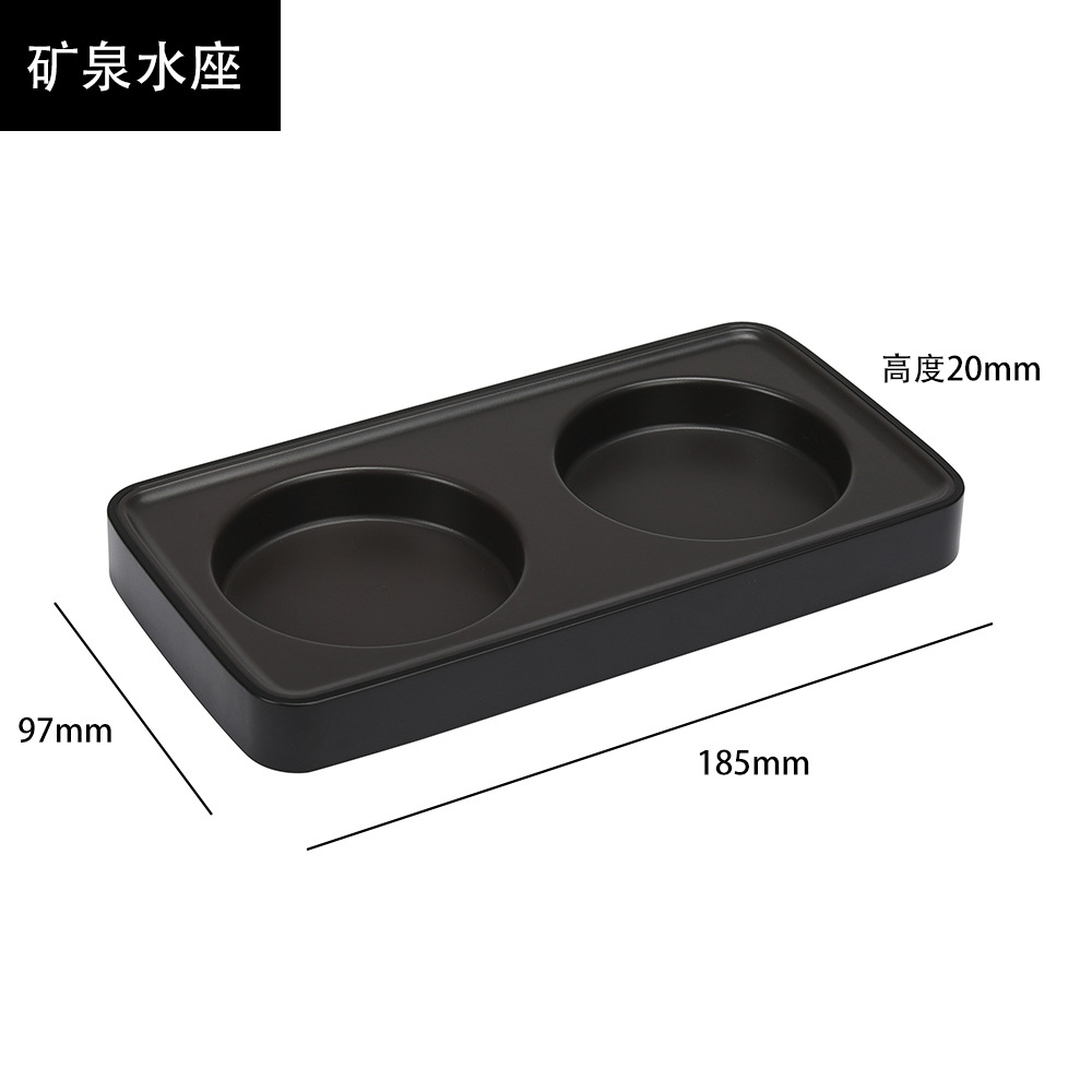 Venta directa de fábrica habitación de hotel bandeja de plástico ABS caja de consumibles caja de papel tisú bandeja de té soporte de taza toalla bandeja kit pic 14