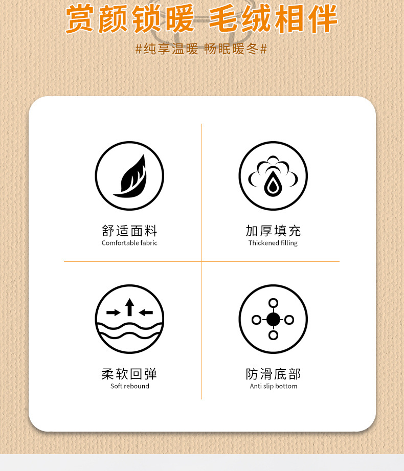 新款狗窝四季通用宠物窝小型中型犬狗狗窝四季通用跨境批发专供详情3