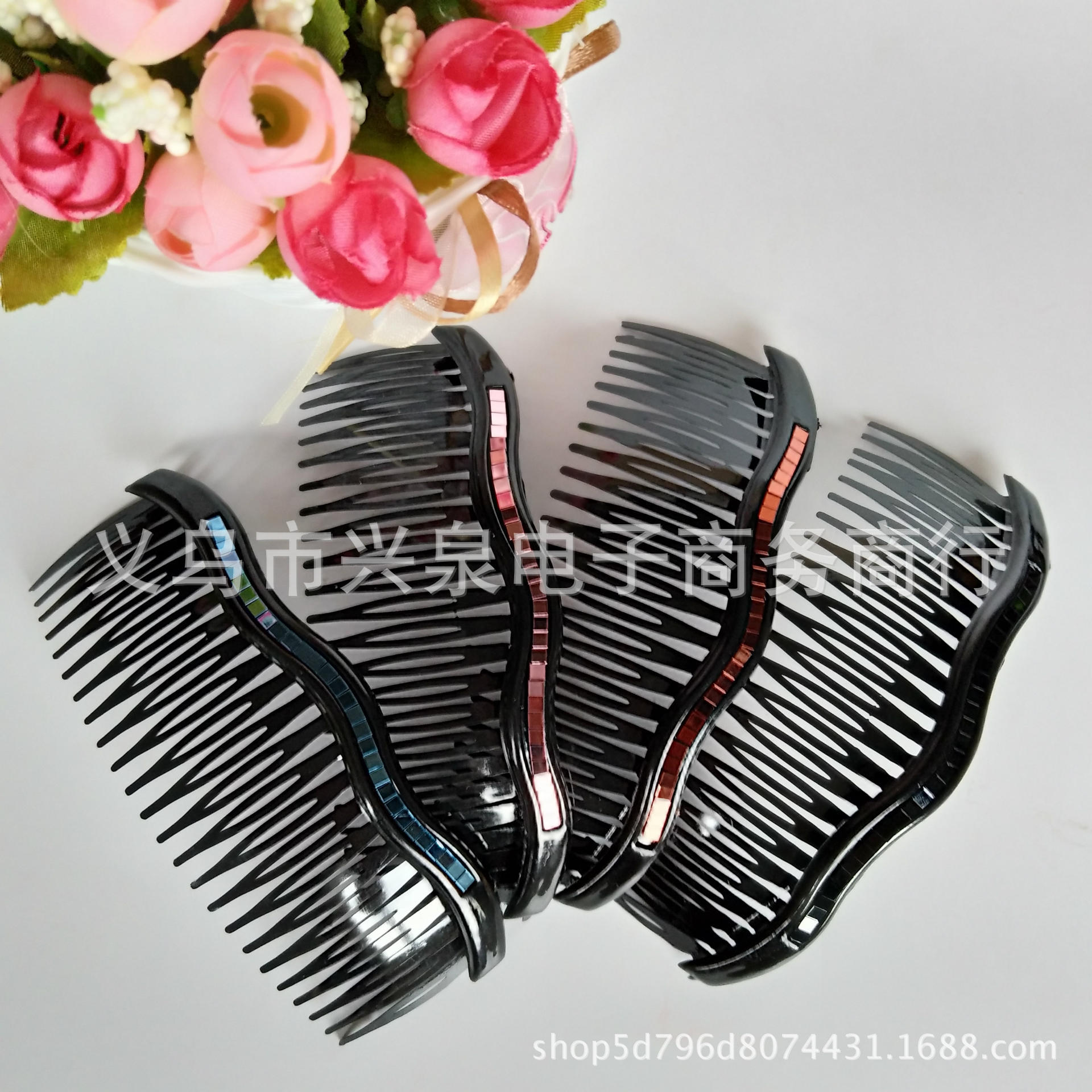 Large comb, sequin comb, flash comb, wavy strip comb, one-yuan small commodity pic 9