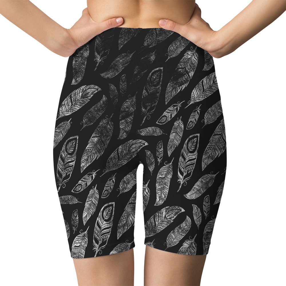 New 3D digital printed starry sky sports yoga capri shorts for cross-border Amazon from Europe and America. Please provide the printed image pic 57