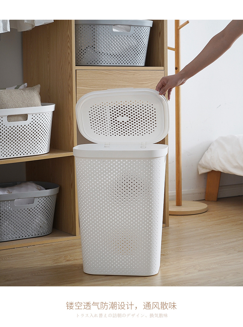 Portable fruit basket, toy and snack basket, large-capacity basket, plastic desktop storage basket, home sorting and sundries frame pic 7