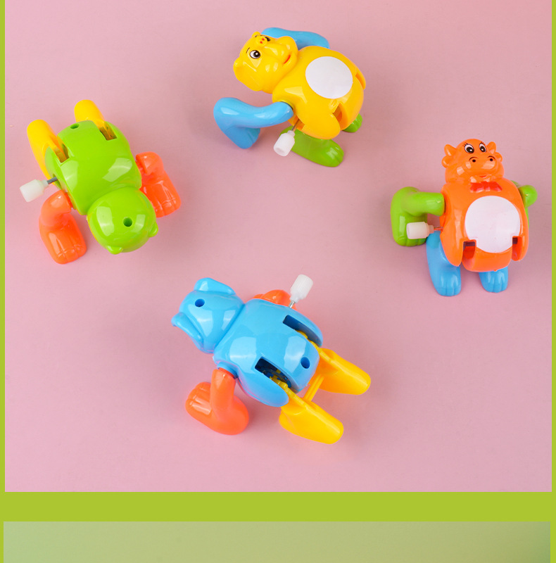 儿童发条玩具上链会翻跟斗小动物益智趣味男女孩创意玩具地摊批发详情16