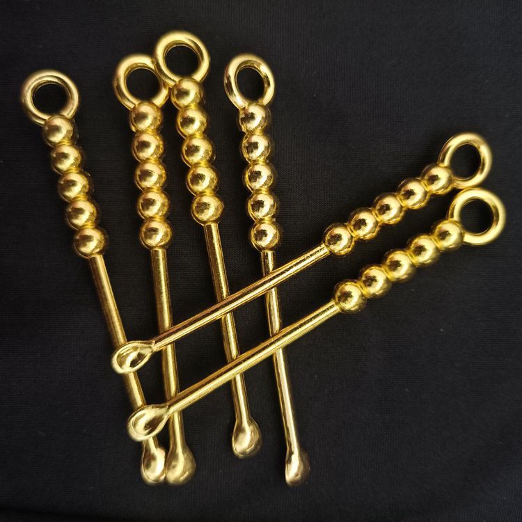 Golden ear spoon E116, golden round ear spoon, metal ear spoon, ear scoop, ear digging machine, 1 yuan wholesale supply pic 5