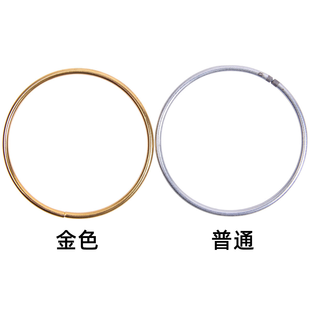 diy dreamcatcher materials, handcrafted clothing accessories, wedding accessories, electroplated gold iron rings, circular rings, wholesale in stock pic 4