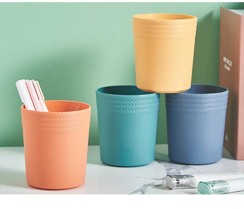 Fashionable pen holder, student office desktop pen holder, multi-functional storage pen holder, student makeup holder, simple and creative pen pic 5