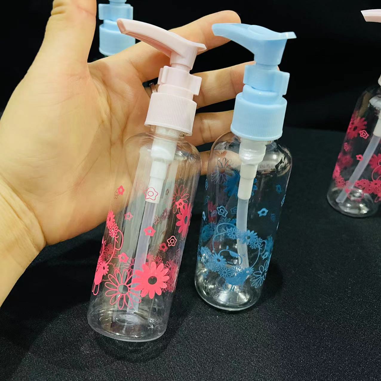 Printed bottle press-type small spray bottle, travel sub-bottle, alcohol spray bottle, makeup hydrating lotion, one-yuan supply pic 6