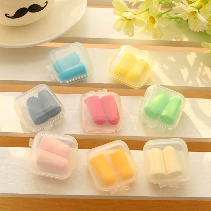 A3711 六副装隔音耳塞  通用 耳机线 耳机数码配件义乌10元店9.9详情3