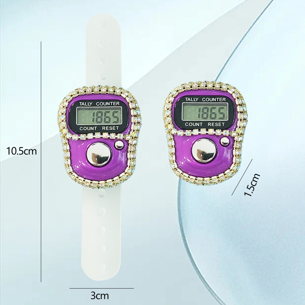 Zhejiang Alpha Plus Card Chain Diamond Ring Electronic counter Claw drill counter pic 1