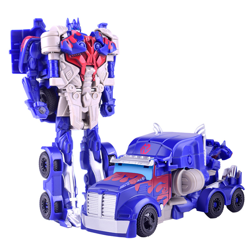Transformadora modelo de juguete de un paso transformadora de coche robot King Kong optimus avispón niño niño toy handpiece 3+ pic 36