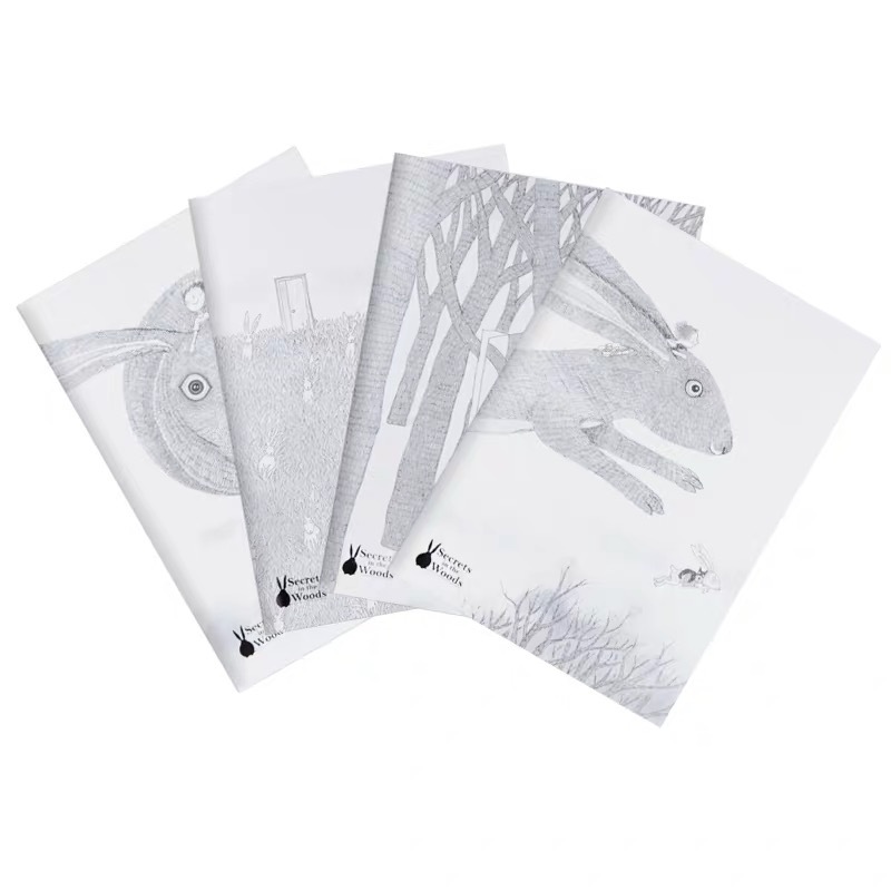 New transparent rubber-covered notebooks, notebooks, and stationery are available for wholesale at the two-yuan store pic 8