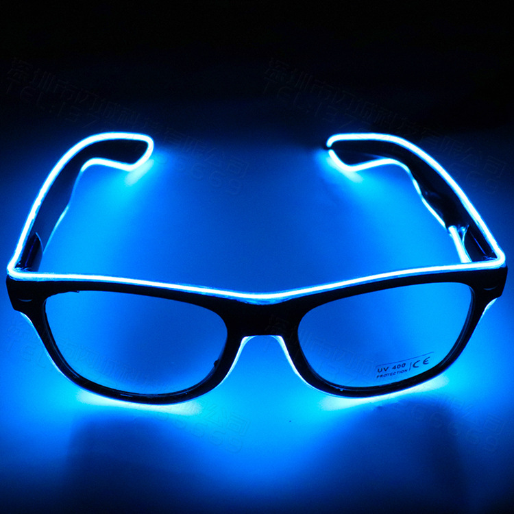 Illuminated Glasses, LED rice nails, voice-controlled bar party gifts, music night club atmosphere supplies, Neon Glasses pic 80