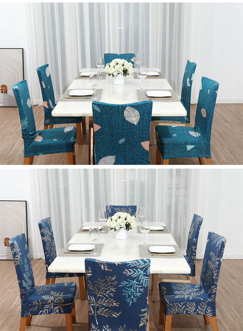 跨境现代简约弹力椅套 康乐屋家用酒店婚宴加厚椅子套亚马逊批发详情13