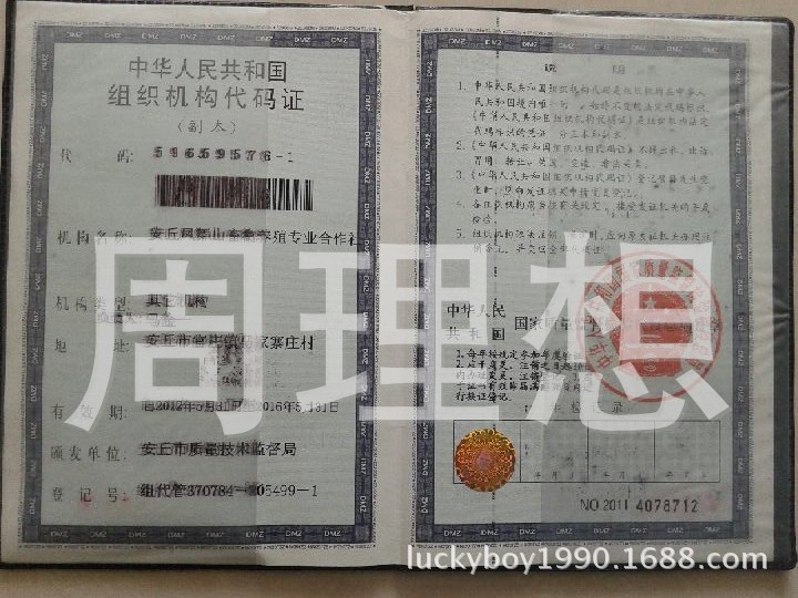 羽毛组织机构代码