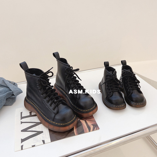 夏萌童鞋2022秋季新款男女童拼色软底板鞋儿童便捷侧魔术贴休闲鞋详情67