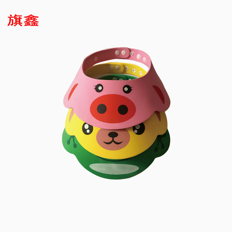 源工厂小孩洗发帽加厚儿童洗头帽四档可调节宝宝洗澡帽婴儿用品 pic 13