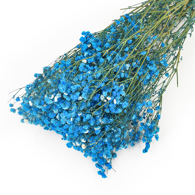 永生花满天星批发吸色满天星干花花束婚庆手捧花家居装饰插花花材                              详情7