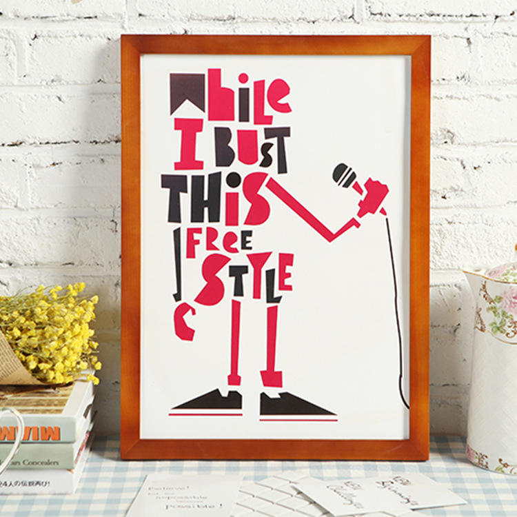 Solid wood photo frames for wall mounting, a4 display stands, 1000 pieces of jigsaw puzzle frames, 4-page poster large photo frames, factory customization pic 11