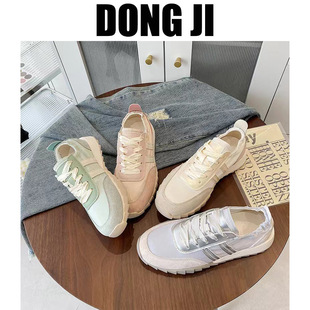 【DongJI】老爹鞋女2024年新款韩版小众厚底百搭休闲运动鞋小白鞋详情5