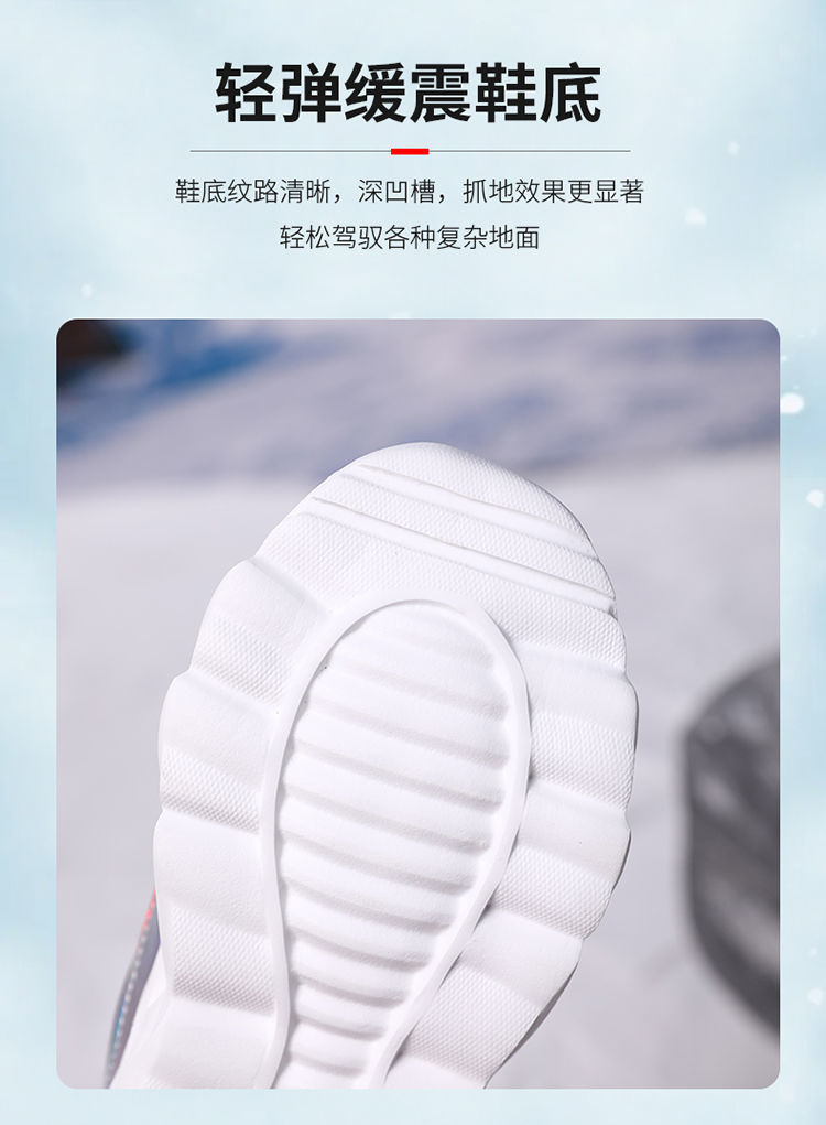 男童鞋子2024秋冬季新款加绒保暖中大童鞋儿童防滑棉鞋学生运动鞋详情8