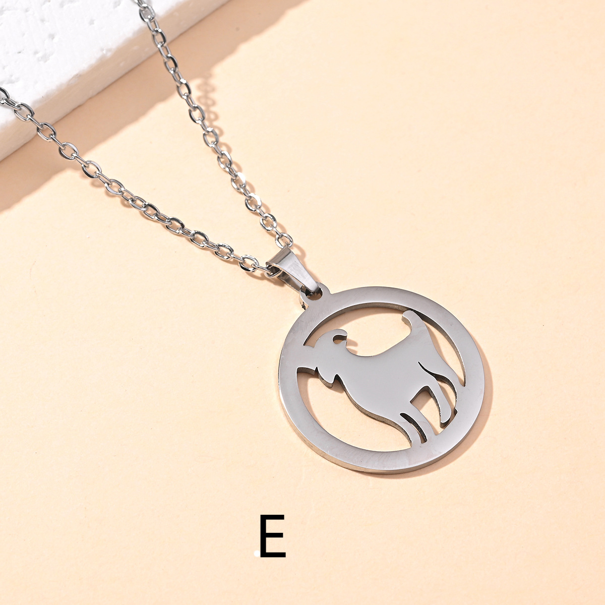 12星座不锈钢项链 男女情侣百搭潮流嘻哈个性简约百搭个跨境热销详情7