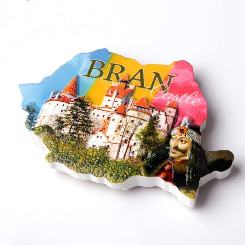  世界著名城市旅游纪念品 家居装饰 罗马尼亚磁性树脂冰箱磁贴现货批发 详情7