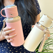 316 stainless steel cup, high appearance level, large-capacity water cup, portable sports water bottle, tea-water separation insulated cup pic 15