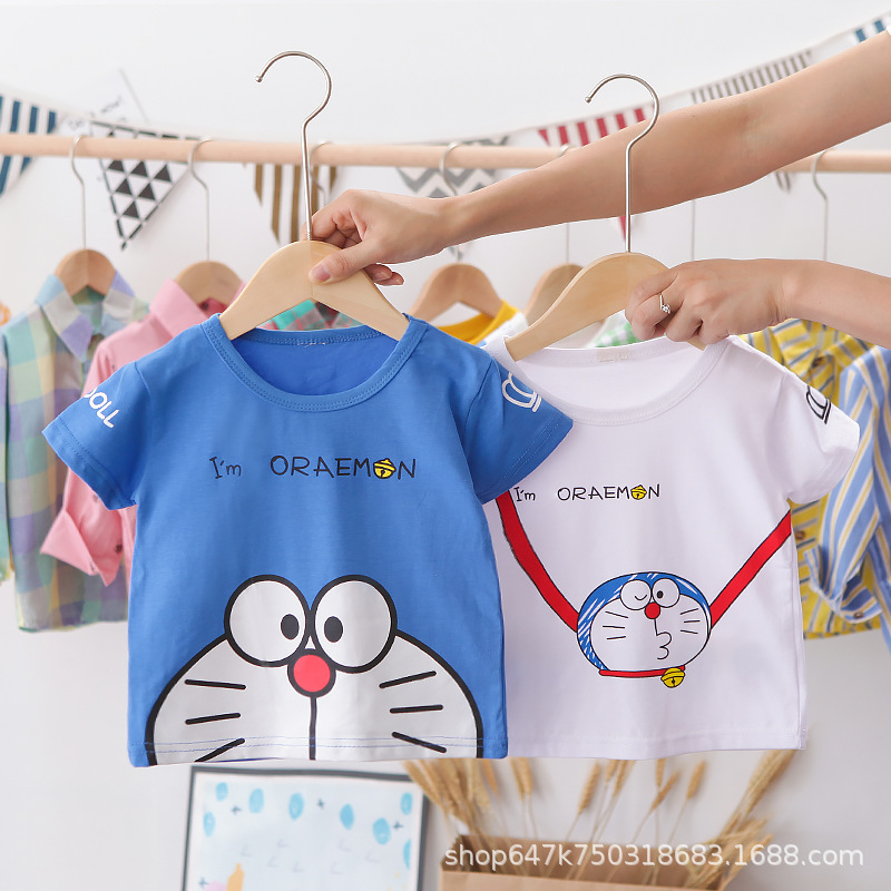 童装短袖t恤2024新款时髦中小童女孩夏装体恤衫儿童夏季童装上衣详情6