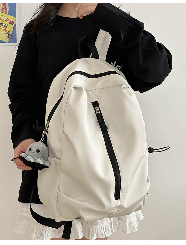 双肩包男轻量化徒步登山包高中学生外出旅游书包休闲轻便小背包女详情7