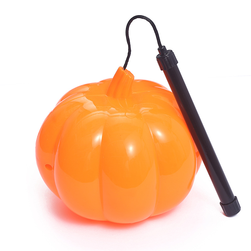 万圣节新款尖嘴手提南瓜灯儿童发光带音效南瓜灯活动布置道具批发详情3