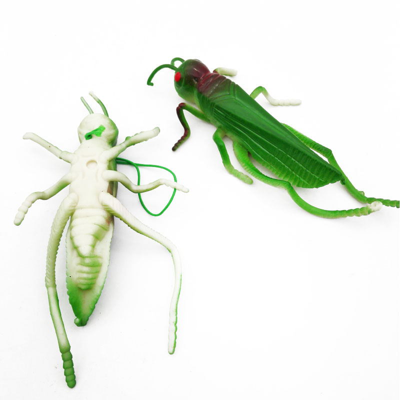 B1545 simulated grasshopper street stall intimidation and prank toys are available for wholesale at 2-yuan stores in Yiwu pic 3