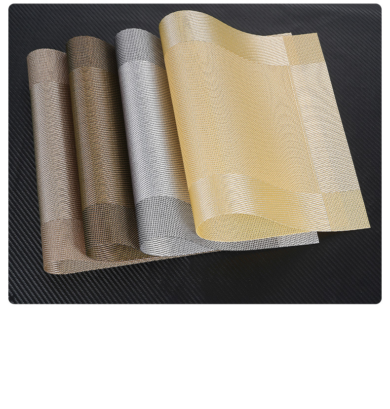 餐垫PVC杯垫碗垫餐桌隔热垫餐盘西餐垫餐桌垫餐布防水防滑家用详情13