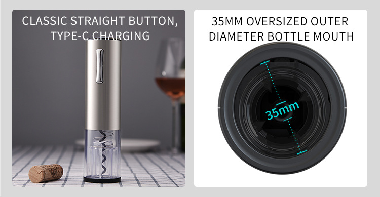 Direct sales of electric wine bottle openers made of food-grade aluminum alloy from the manufacturer pic 16