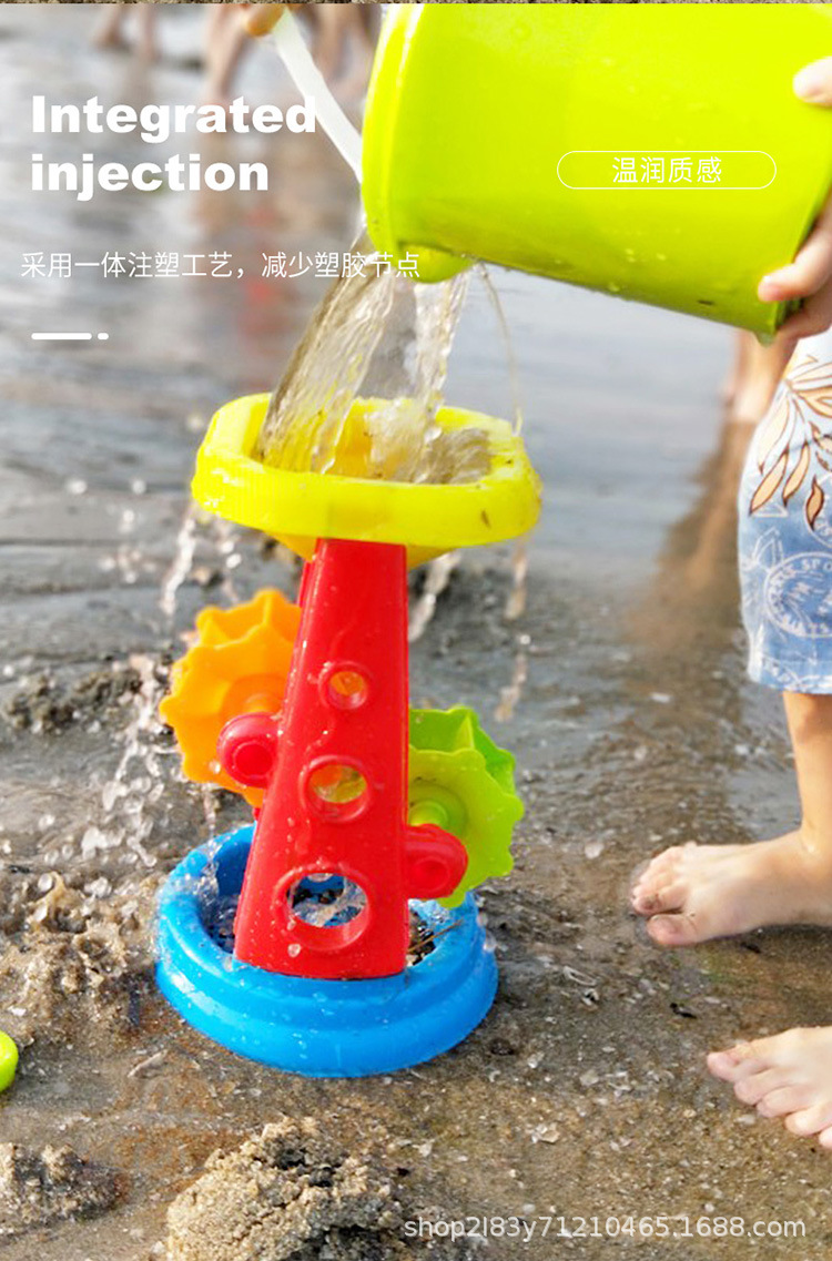 跨境热销沙滩玩具全套儿童户外海边玩沙挖沙铲工具沙漏沙滩桶批发详情18