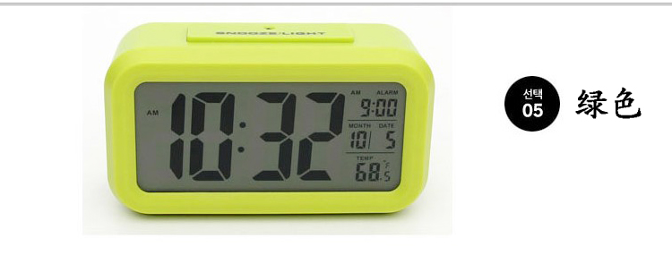 跨境爆款闹钟学生带语音充电闹钟闹钟学生专用夜光电子钟静音闹钟详情9