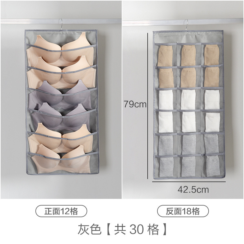 Hanging clothes storage bag pic 2
