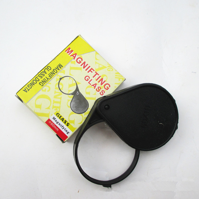 Wholesale portable magnifying glasses, folding magnifying glasses, 60 magnifying glasses, magnifying glasses for the elderly and children pic 1