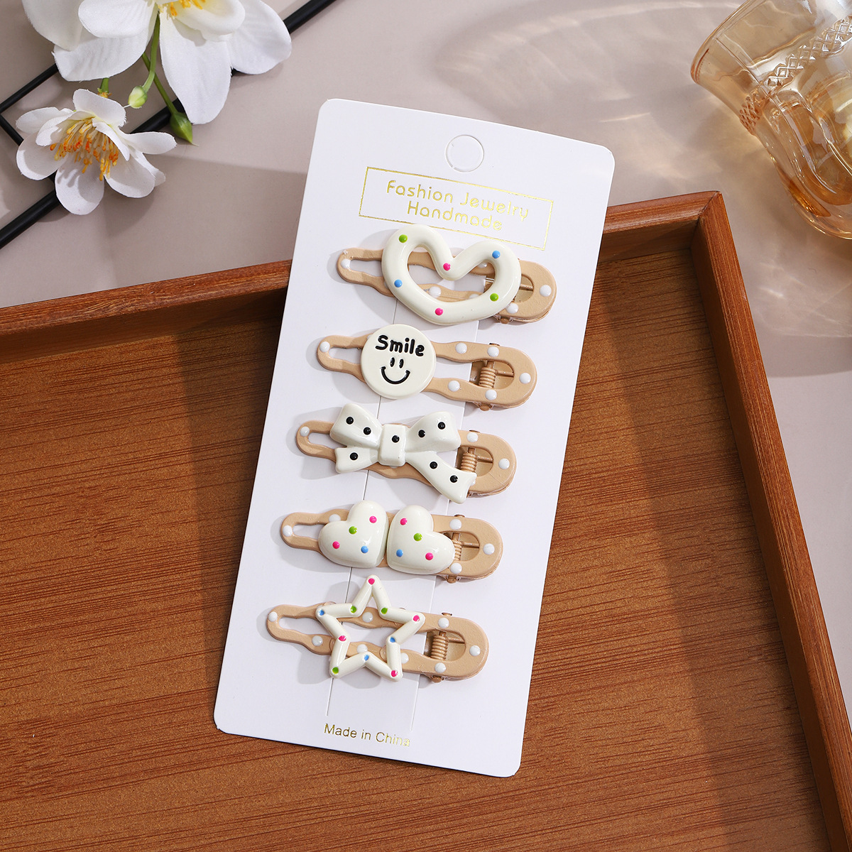 爆款儿童发夹女多巴胺可爱前额碎发夹刘海夹头饰2025新款发卡女童详情10