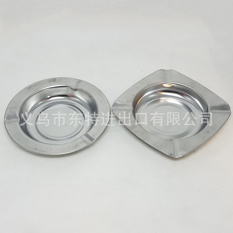 厂家直销不锈钢一元超市地摊烟灰缸货源批发餐厅网吧烟缸详情8